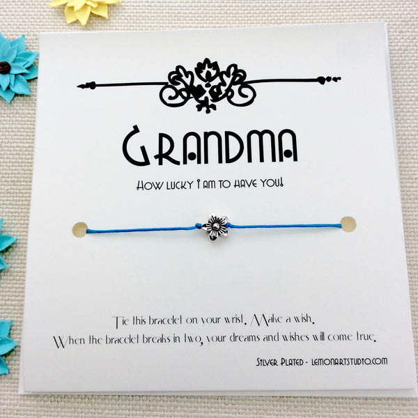 Gift For Grandma - Wish Bracelet