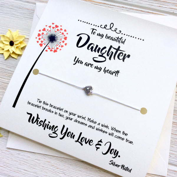 Daughter Gift - Wish Bracelet