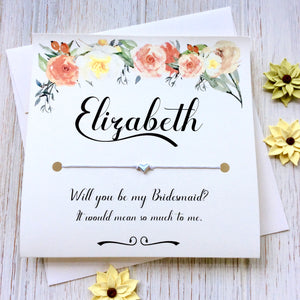 Bridesmaid Proposal Card