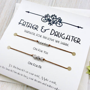 Father & Daughter Gift - Wish Bracelet