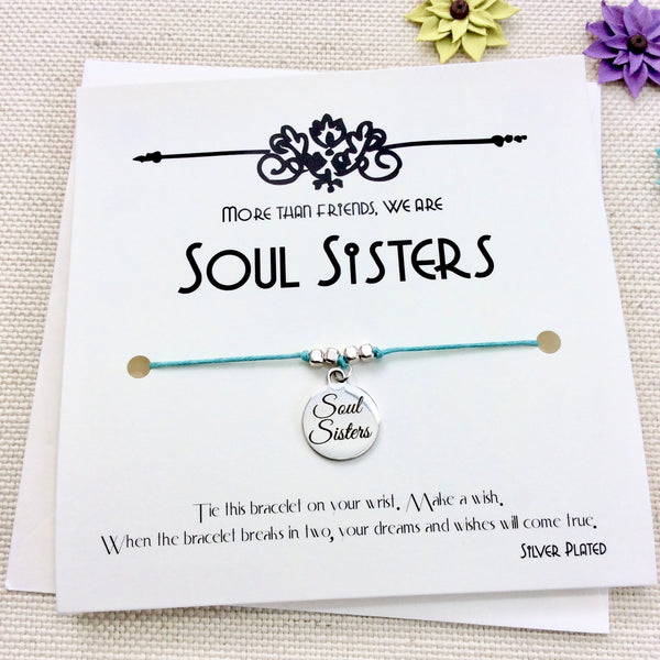 Soul Sisters Friendship - Wish Bracelet
