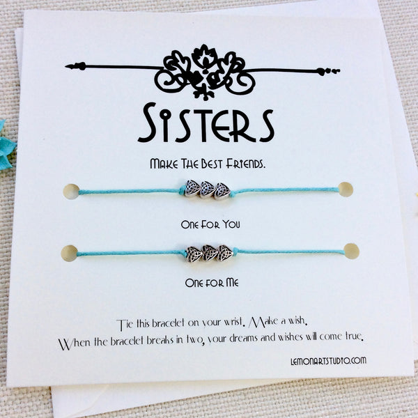Sister Gift - Wish Bracelets