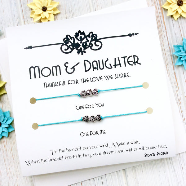Mother & Daughter Wish Bracelets