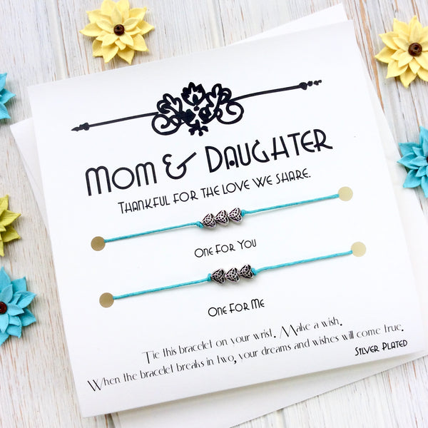 Mother & Daughter Wish Bracelets